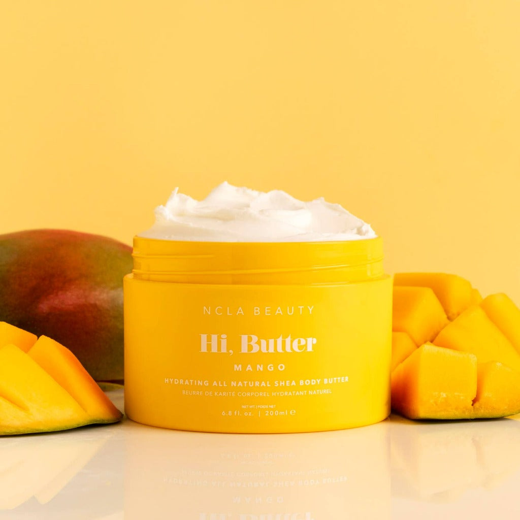 NCLA Beauty - Hi, Butter All Natural Shea Body Butter - Mango