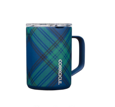 Blackwatch Plaid Red - 16 oz Corkcicle Mug