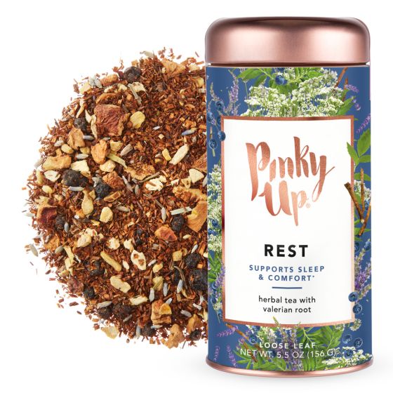 Rest Loose Leaf Tea Tin - Pinky Up