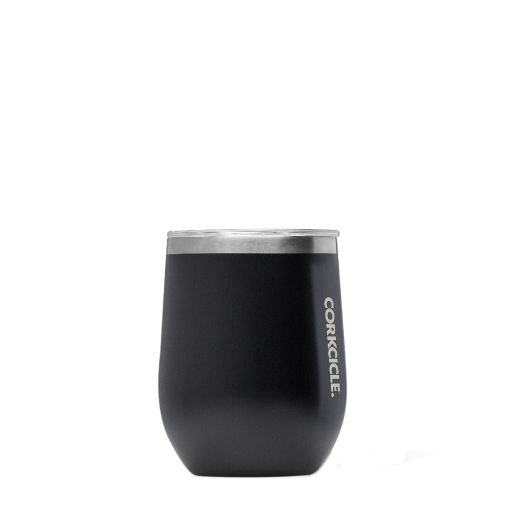 Stemless - 12oz Matte Black - Corkcicle