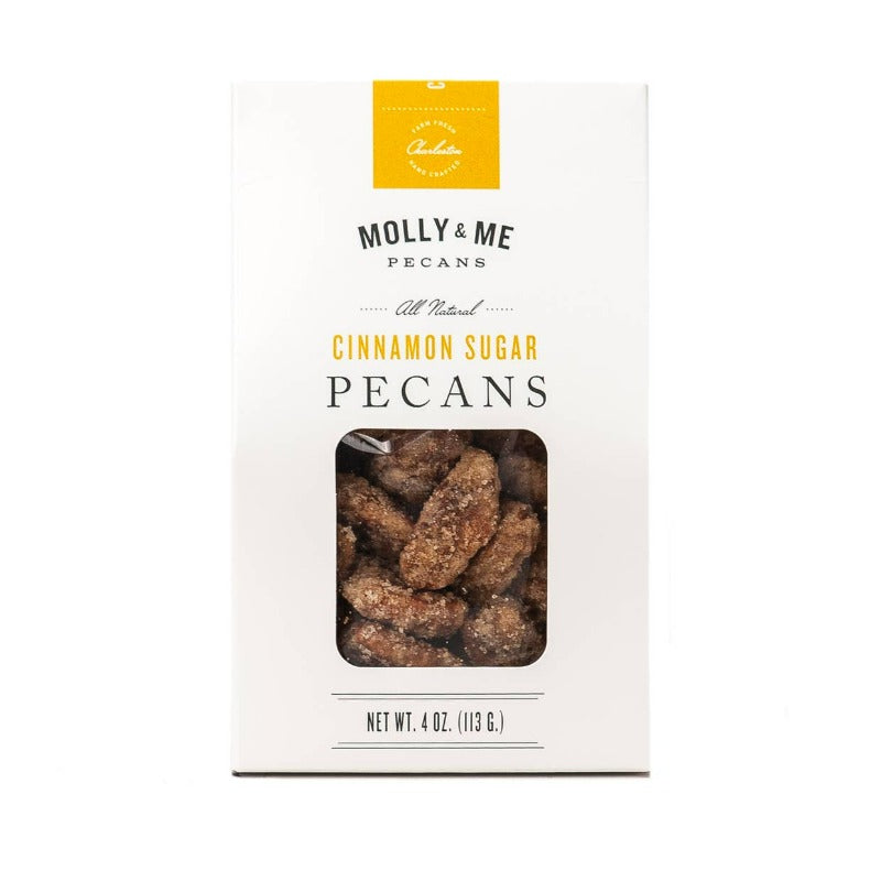 Cinnamon and Sugar Pecans - Molly and Me