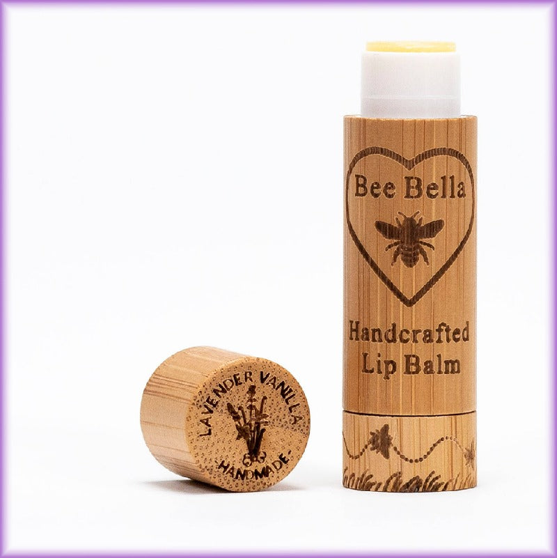 Lavender Vanilla Lip Balm - Bee Bella