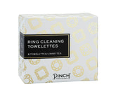 Ring cleaning towellettes
