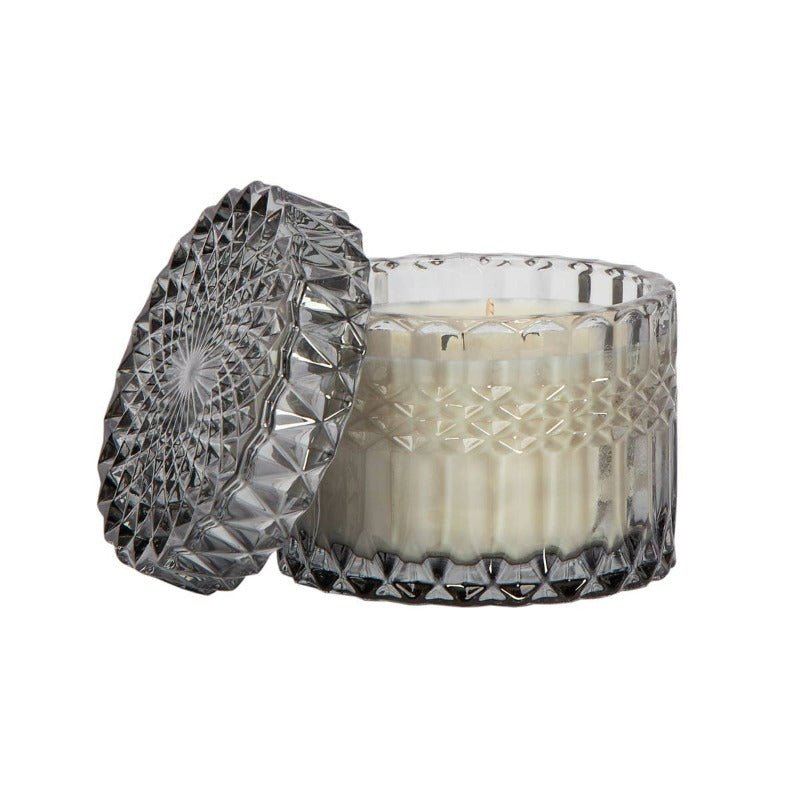 Heathered Suede Petite Shimmer Candle - The SOi Company
