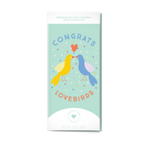 Chocolate with a Congrats Lovebirds Card - Sweeter Cards Chocolate