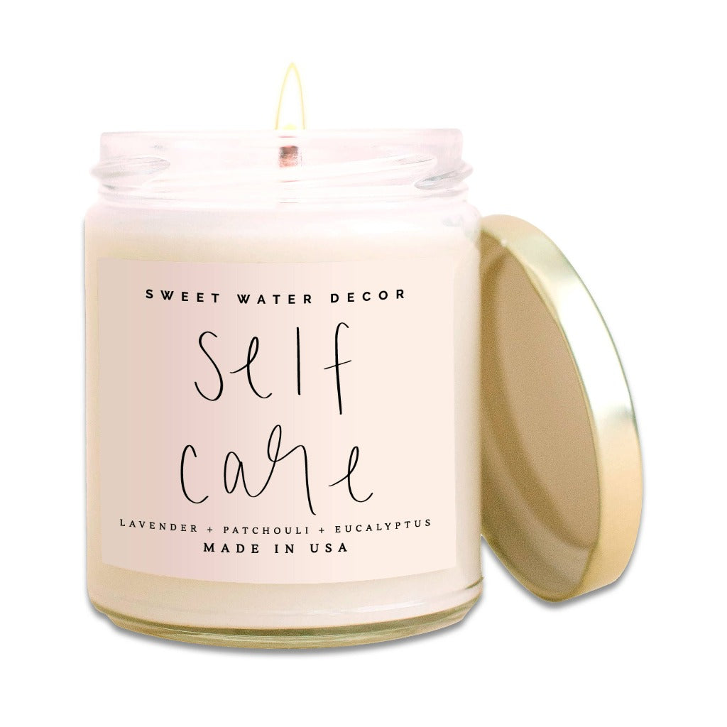 Self-Care Soy Candle - Sweet Water Decor