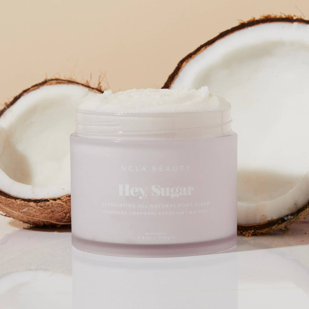 Hey, Sugar All-Natural Body Scrub - Coconut - NCLA Beauty