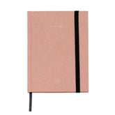 Pink Linen Note to Self-Journal - Wit & Delight