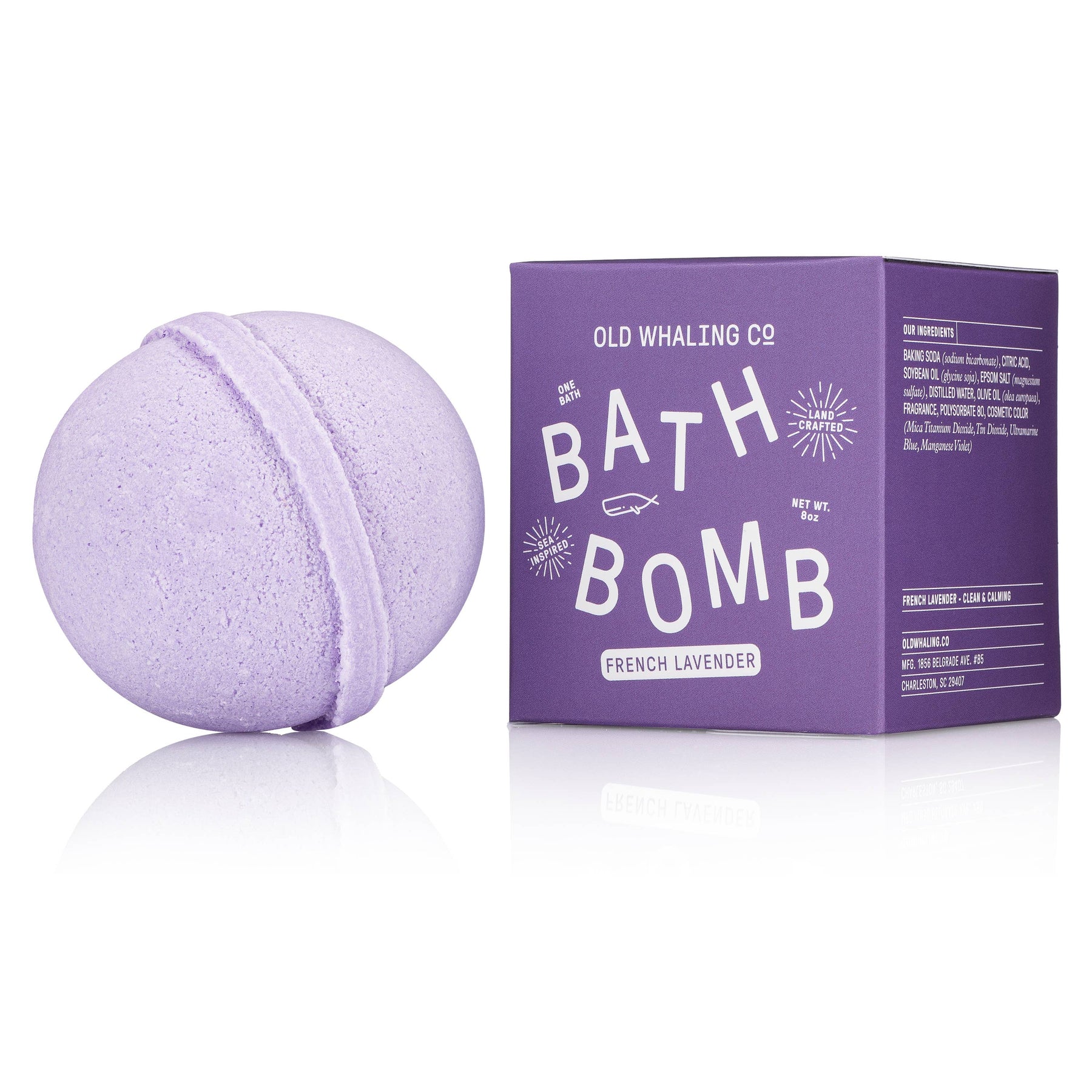 French Lavender Bath Bomb - Old Whaling Company