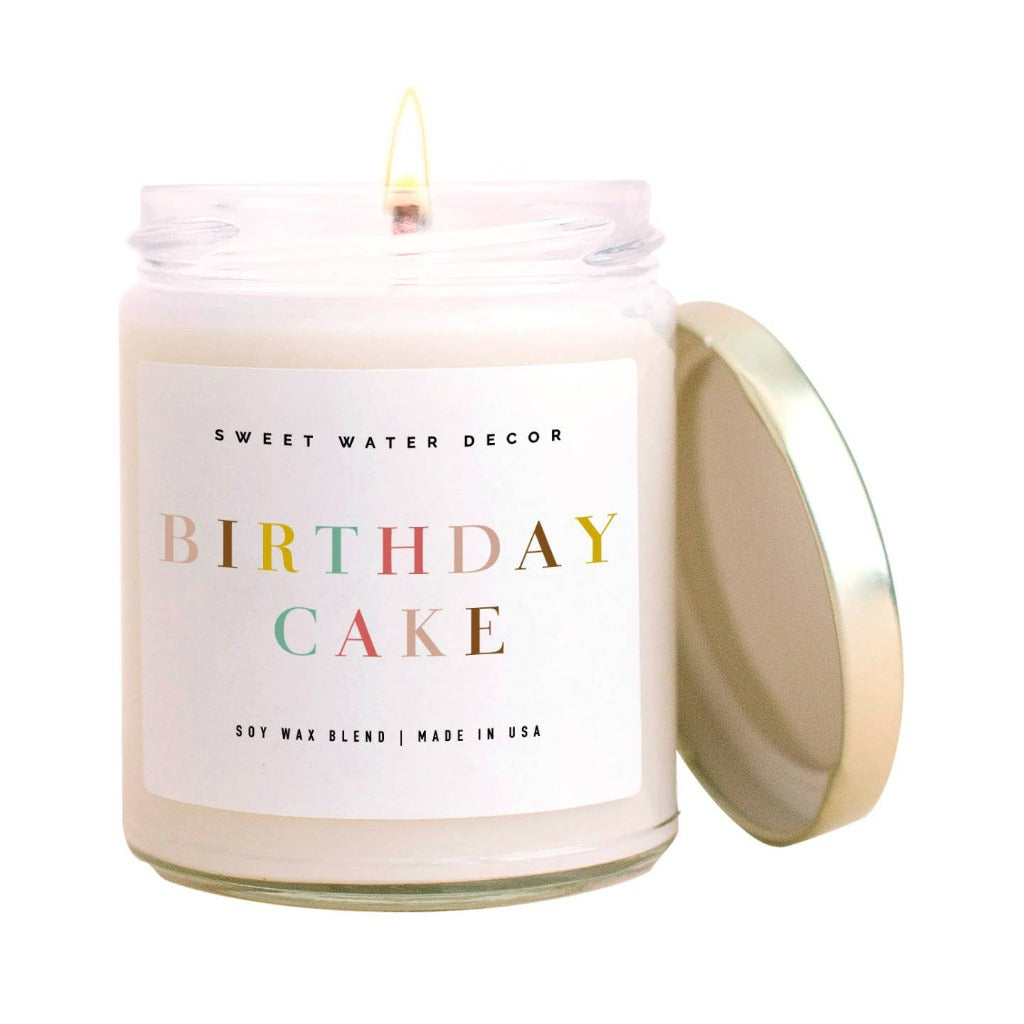 Birthday Cake Soy Candle - Sweet Water Decor