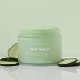 Hey, Sugar All-Natural Body Scrub - Cucumber - NCLA Beauty